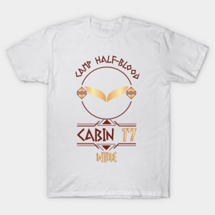 Cabin #17 in Camp Half Blood, Child of Goddess Nike – Percy Jackson inspired design T-Shirt